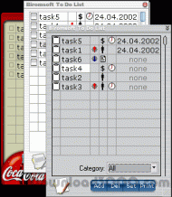 Biromsoft To Do List screenshot